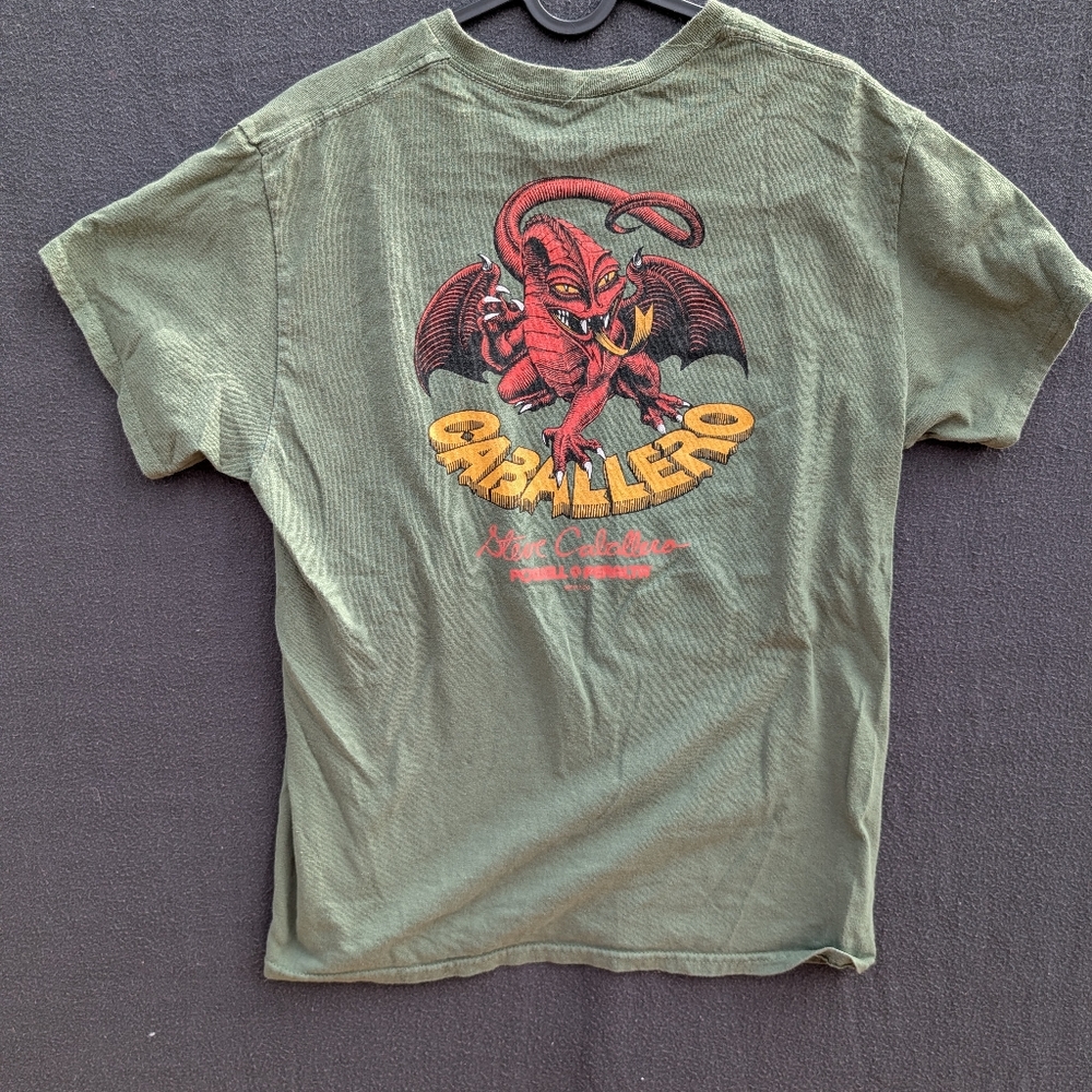 Steve Caballero Powell Peralta Skateboard T-shirt - Size M